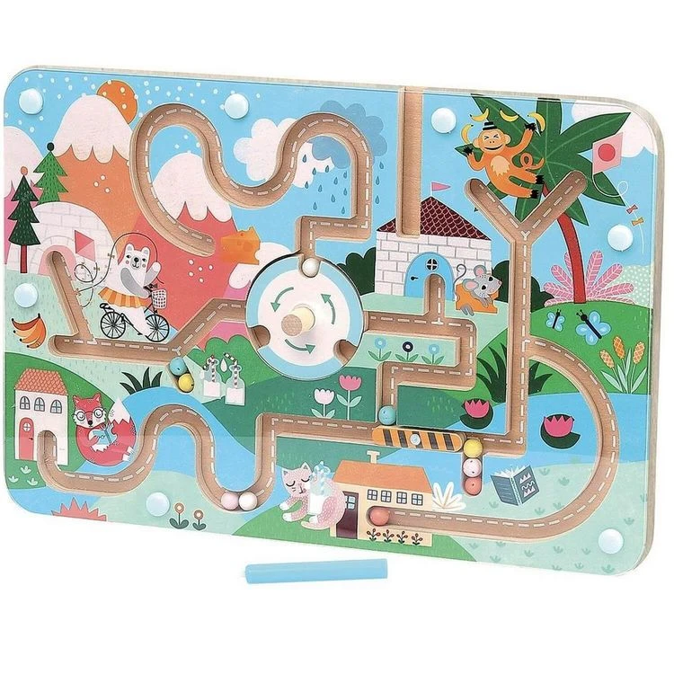 Remise 🌟 Vilac Labyrinthe Magnétique En Bois Par Michelle Carlslund 🛒 3 Remise 🌟 Vilac Labyrinthe Magnétique En Bois Par Michelle Carlslund 🛒