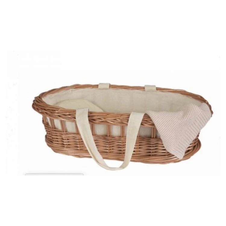 Tout neuf ❤️ EGMONT TOYS Carrot Cot En Osier Et Couverture 🎁 3 Tout neuf ❤️ EGMONT TOYS Carrot Cot En Osier Et Couverture 🎁