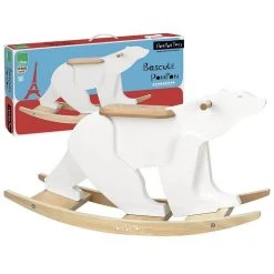 Coupon 🎁 Vilac Jouet à Bascule : Bascule Ours Pompon 🧨