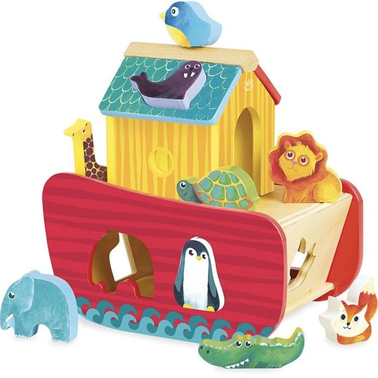 Tout neuf 😍 Vilac Boîte à Formes : Arche Des Animaux Des Formes 🔔 3 Tout neuf 😍 Vilac Boîte à Formes : Arche Des Animaux Des Formes 🔔