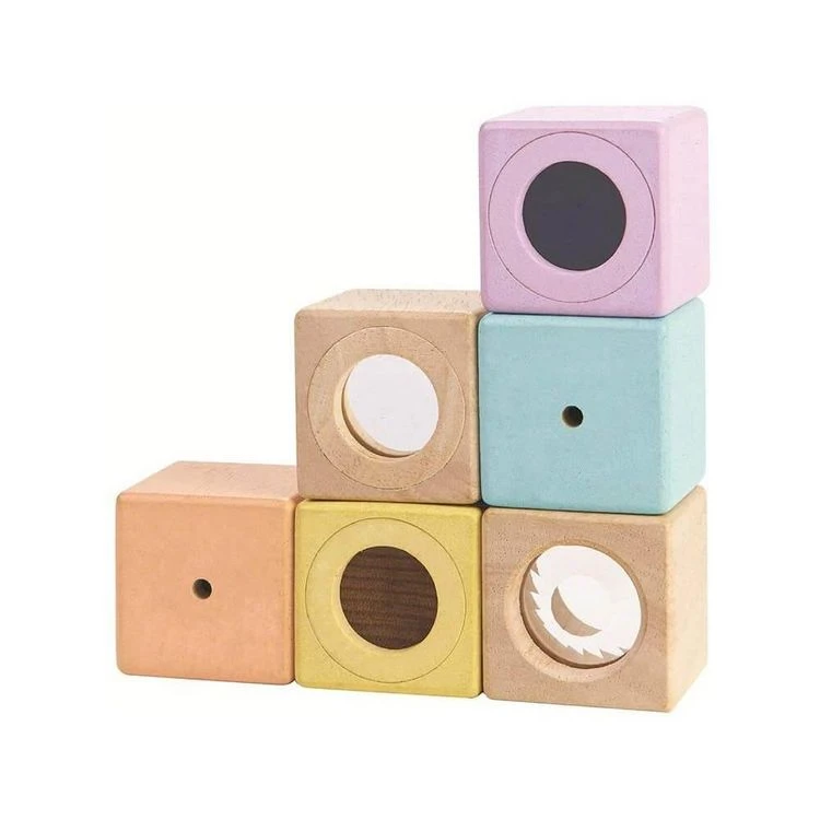 Tout neuf 🛒 Plan Toys Blocs Sensoriels Pastel 😀 4 Tout neuf 🛒 Plan Toys Blocs Sensoriels Pastel 😀 – Image 2