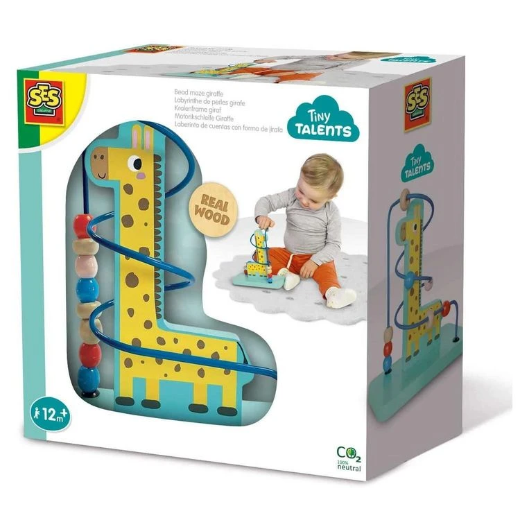 Grosses soldes 👍 SES Creative Boulier : Labyrinthe De Perles Girafe 💯 3 Grosses soldes 👍 SES Creative Boulier : Labyrinthe De Perles Girafe 💯