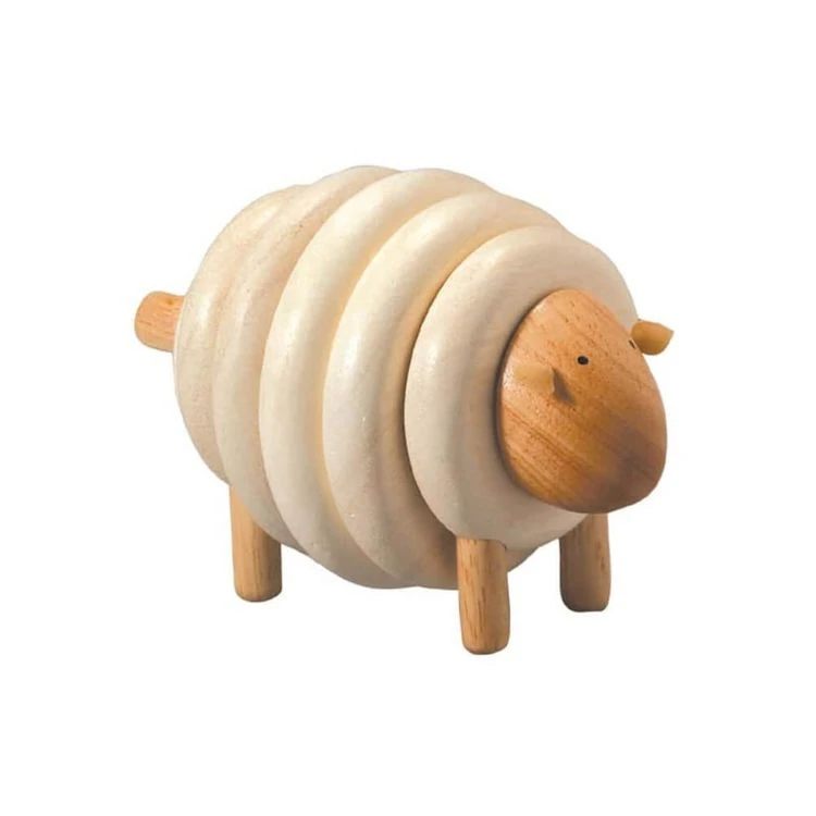 Le moins cher 💯 Plan Toys Mouton à Lacer 🔔 3 Le moins cher 💯 Plan Toys Mouton à Lacer 🔔