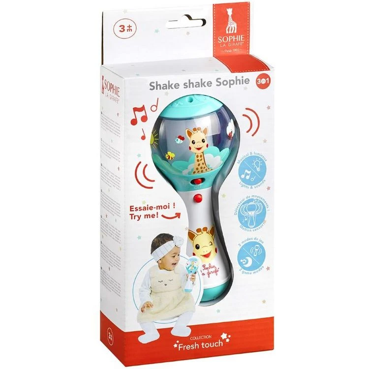 Promo 😀 VULLI Hochet électronique Shake Shake Sophie La Girafe 🧨 5 Promo 😀 VULLI Hochet électronique Shake Shake Sophie La Girafe 🧨 – Image 3
