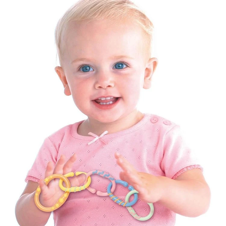 Meilleure vente ⭐ Tolo Hochet Anneaux Pour Bébé X5 ✨ 4 Meilleure vente ⭐ Tolo Hochet Anneaux Pour Bébé X5 ✨ – Image 2