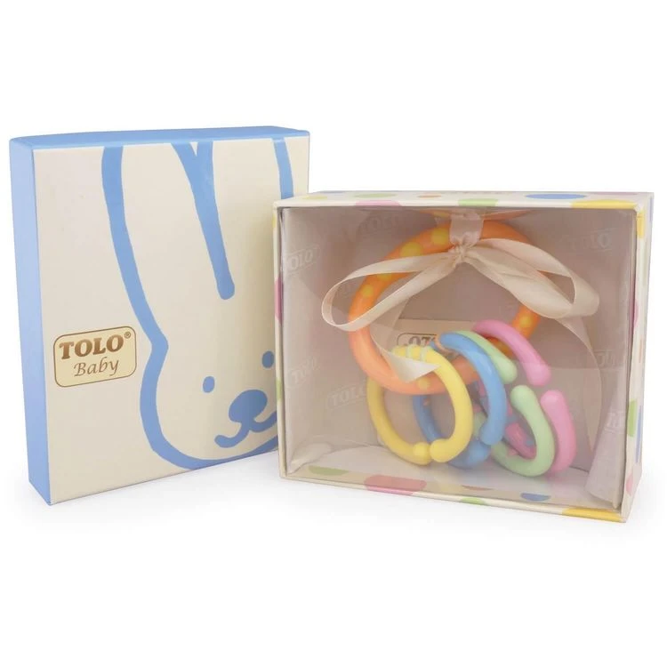 Meilleure vente ⭐ Tolo Hochet Anneaux Pour Bébé X5 ✨ 5 Meilleure vente ⭐ Tolo Hochet Anneaux Pour Bébé X5 ✨ – Image 3