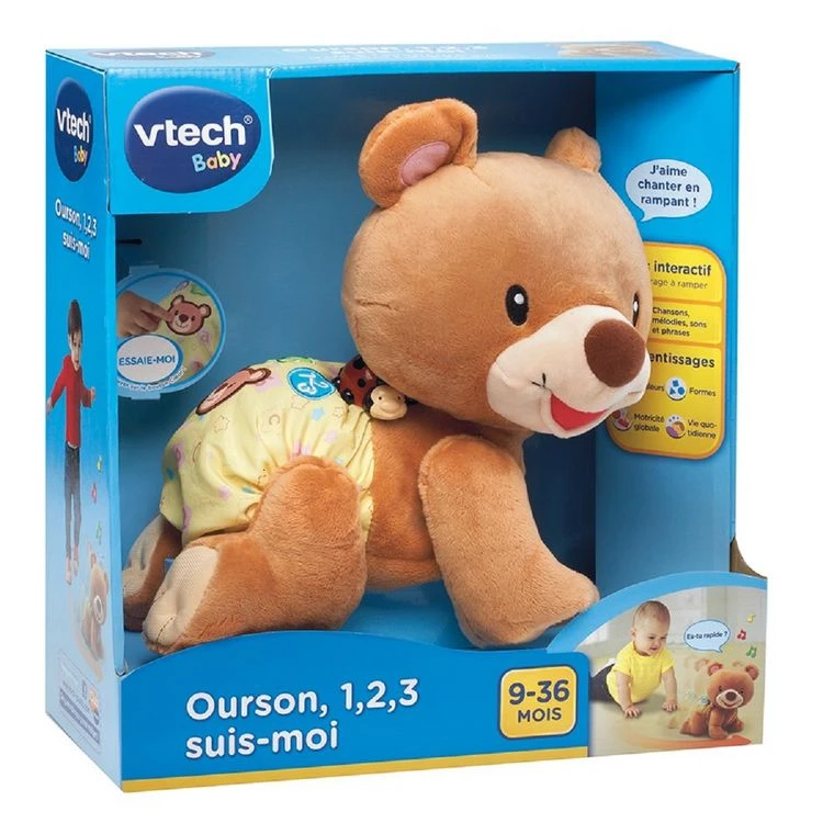Top 10 🎉 VTECH Peluche Interactive Ourson 1, 2, 3 Suis-moi 🔔 4 Top 10 🎉 VTECH Peluche Interactive Ourson 1, 2, 3 Suis-moi 🔔 – Image 2
